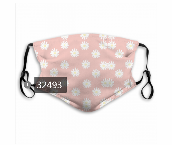 2020 #24 Dust mask with filter->nfl dust mask->Sports Accessory